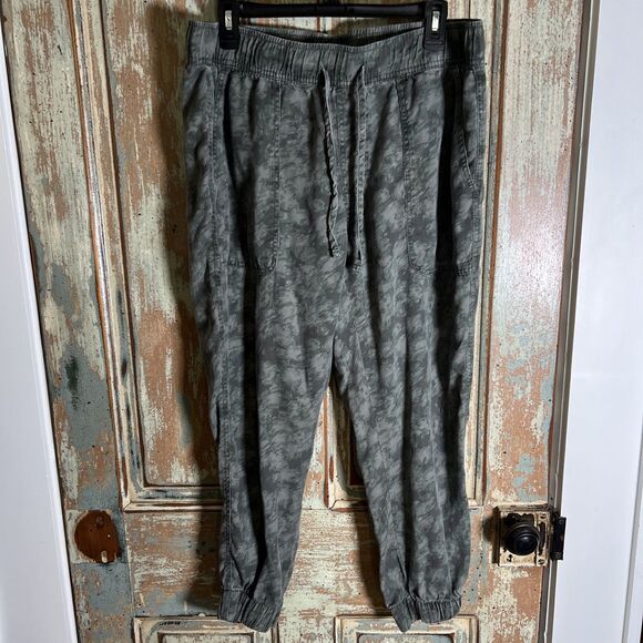 Orvis Women's Tencel Jogger, Green Camo Large Soft Comfy - Picture 1 of 10